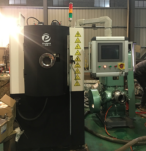 How does the Multi-arc Ion Coating Machine address issues related to coating adhesion on non-metallic substrates like plastics or ceramics?